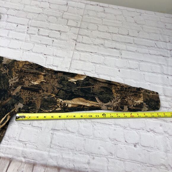 Red Head Men Long Sleeve Camo Camouflage Button Shirt Top Size Large B324 -5 - Picture 5 of 14